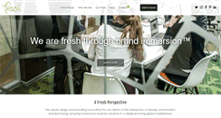 Desktop Screenshot of freshdesigninternational.com